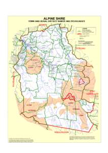 Barwidgee /  Victoria / Alpine Shire / Mount Beauty /  Victoria / Tawonga /  Victoria / Towong /  Victoria / Porepunkah /  Victoria / Rosewhite /  Victoria / Mount Hotham / Wandiligong /  Victoria / States and territories of Australia / Victoria / Geography of Australia