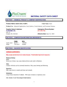 Microsoft Word - WHITE VINEGARE _ACETIC ACID_ 10-30% MSDS FLOCHEM