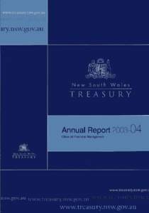 About NSW Treasury New South Wales Treasury is the oldest Government agency in Australasia. We were established on 28 April[removed]Treasury consists of the Office of Financial Management (OFM) and the