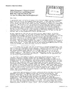 Management of shipwrecks in Hawaii  Subject: Management of shipwrecks in Hawaii From: Richard Gould <rgould49@gmail.com> Date: Wed, 01 Sep 201016:09:28 -1000 To: Hans Van Tilburg <Hans.VanTilburg@noaa.gov>