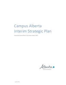 Campus Alberta Strategic Plan