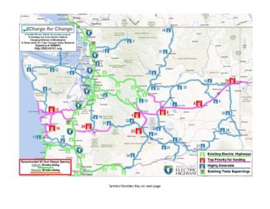 Symbol Number Key on next page  SEVA’s proposed DC Quick Charging locations in Washington State As of[removed]Symbol