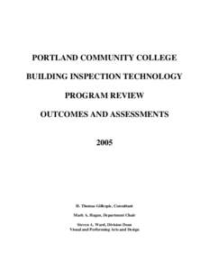 Building Inspection Tech Program Review