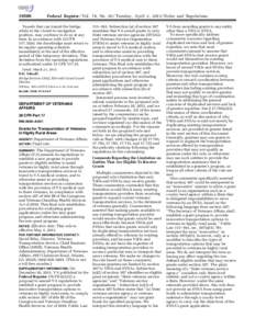 [removed]Federal Register / Vol. 78, No[removed]Tuesday, April 2, [removed]Rules and Regulations Vessels that can transit the bridge, while in the closed-to-navigation