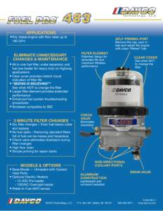 Chemical engineering / Fuel filter / Oil filter / Air filter / Diesel engine / Filtration / Aircraft fuel system / Electronic filter / Chemistry / Filters / Technology