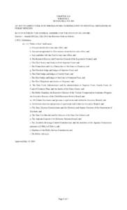 CHAPTER 110 FORMERLY SENATE BILL NO. 104 AN ACT TO AMEND TITLE 29 OF THE DELAWARE CODE RELATING TO FINANCIAL DISCLOSURE OF PUBLIC OFFICERS. BE IT ENACTED BY THE GENERAL ASSEMBLY OF THE STATE OF DELAWARE: