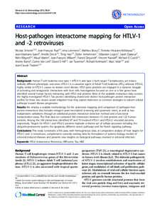 Simonis et al. Retrovirology 2012, 9:26 http://www.retrovirology.com/contentRESEARCH  Open Access