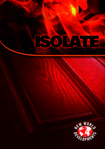 New World’s ISOLATE 30 minute fire door is available in 7 styles in a range of colours. ISOLATE is a 44mm thick door leaf made up of 2 GRP skins with an engineered timber core, set into a 70mm hardwood frame which is 