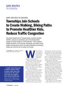 safe routes to school Safe Routes to School Townships Join Schools to Create Walking, Biking Paths