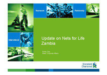 Update on Nets for Life Zambia Sonny Zulu