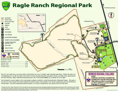 Ragle Ranch Regional Parks - Redwood Regional Challenge