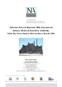 White Bay Power Station NAA Asbestos Lead Exposure Assessment December 2011.pdf