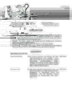 Volume 38 Issue 4  April 2011  Nestor Bibliography of Aegean Prehistory and Related Areas