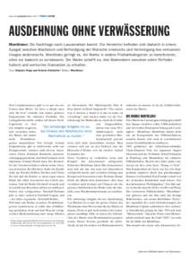 Seite 64 persönlich März 2007 | THEMA LUXUS  AUSDEHNUNG OHNE VERWÄSSERUNG Montblanc: Die Nachfrage nach Luxusmarken boomt. Die Hersteller beﬁnden sich dadurch in einem Spagat zwischen Wachstum und Befriedigung der W