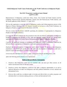 United Nations Economic and Social Council / United Nations Permanent Forum on Indigenous Issues / United Nations Secretariat / Traditional knowledge / Indigenous peoples by geographic regions / Declaration on the Rights of Indigenous Peoples / Indigenous rights / Indigenous peoples of the Americas / Indigenous Territory / Americas / United Nations / Intellectual property law