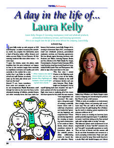TOTAL Art  Licensing A day in the life of... Laura Kelly