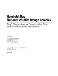 Humboldt Bay National Wildlife Refuge Complex Draft Comprehensive Conservation Plan