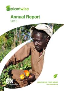 Annual Report  Joseph Mulema, CABI 2013