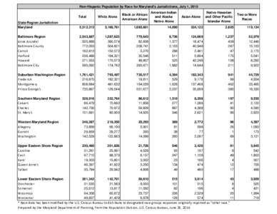 Geography of the United States / Maryland Department of Natural Resources Police / Area codes 410 /  443 /  and 667 / Southern United States / Maryland / Baltimore–Washington metropolitan area