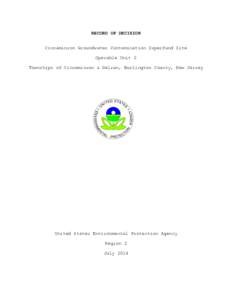 Aquifers / Pollution / 96th United States Congress / Hazardous waste / Superfund / United States Environmental Protection Agency / Groundwater remediation / Groundwater / Landfill gas / Environment / Water / Earth