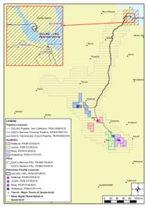 Queensland Curtis LNG area