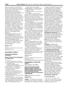 Endocrine Disruptor Screening Program; Endocrine Disruptor Methods Validation Subcommittee under the National Advisory Council for Environmental Policy and Technology; Request for  Nominations for Membership - May 30, 20