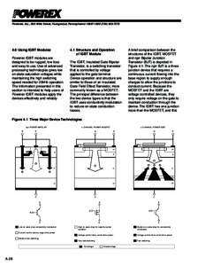 Powerex, Inc., 200 Hillis Street, Youngwood, Pennsylvania[removed][removed]Structure and Operation of IGBT Module  4.0 Using IGBT Modules