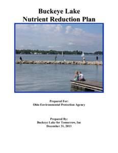 Buckeye Lake Nutrient Reduction Plan Prepared For: Ohio Environmental Protection Agency