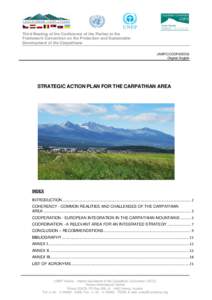 Third Meeting of the Conference of the Parties to the Framework Convention on the Protection and Sustainable Development of the Carpathians UNEP/CC/COP3/DOC9 Original: English