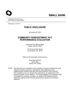 Politics of the United States / Community Reinvestment Act / Chattooga County /  Georgia / Home Mortgage Disclosure Act / Chattooga / United States / Mortgage industry of the United States / United States federal banking legislation / United States housing bubble
