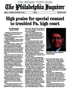 PAGE 1 | MONDAY, OCTOBER 27, 2014	  News WWW.PHILLY.COM