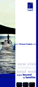 Thuraya Products  a new visio expanding yo  total mob