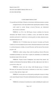 Regular Session, 2013  ENROLLED SENATE CONCURRENT RESOLUTION NO. 49 BY SENATOR NEVERS