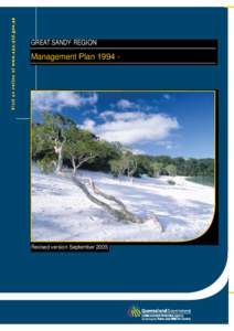 Great Sandy Region Management Plan