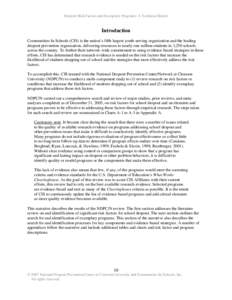 Dropping out / Human behavior / Communities In Schools / At-risk students / High School Dropout in the United States / Dropout Prevention Act / Education / Students / Counterculture