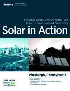 Challenges and Successes on the Path toward a Solar-Powered Community Solar in Action  Pittsburgh, Pennsylvania