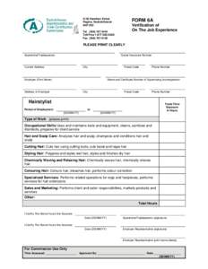 Microsoft Word - Form 6A Verification of Trade Experience.doc