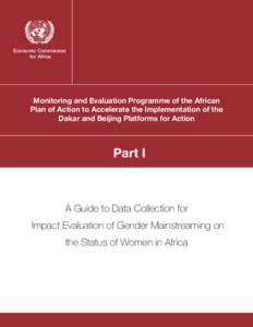 Economic Commission for Africa Monitoring and Evaluation Programme of the African Plan of Action to Accelerate the Implementation of the Dakar and Beijing Platforms for Action