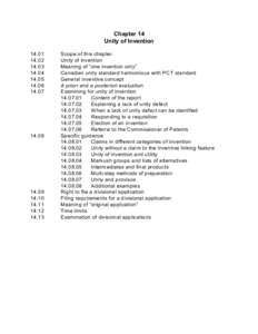 Property law / Unity of invention / Inventive step and non-obviousness / Claim / Utility / Patent / Novelty / Divisional patent application / Double patenting / Patent law / Law / Civil law