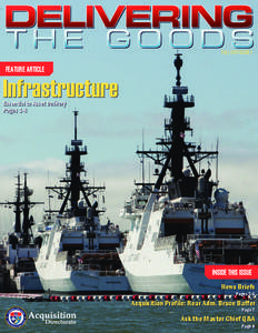 FALL 2011/ISSUE 1  FEATURE ARTICLE Infrastructure