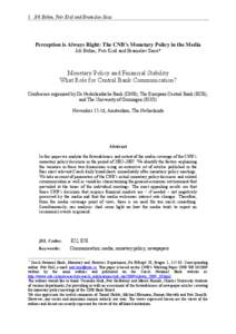 Economic policy / Macroeconomic policy / Public finance / Central bank / Federal Reserve System / Central Bank of the Republic of Turkey / Inflation targeting / Inflation / Macroeconomics / Monetary policy / Economics