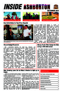 INSIDE Basketball Brings Town to a Halt – Page 5 SEPTEMBERPannawonica Kids Kick at Subi – Page 6