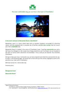 Microsoft Word - Maneechan Resort Introduction.docx