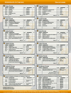 Brochure Administracion De Empresas Adentro