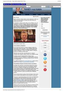 Congressman Randy Hultgren : Hultgren Huddle: Celebrating Women in History  Subscribe View Past Mailings