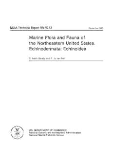 NOAA Technical Report NMFS 33  September 1985 Marine Flora and Fauna of the Northeastern United States.
