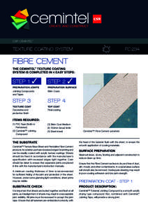 CSR CEMINTEL™  FC:234 TEXTURE COATING SYSTEM