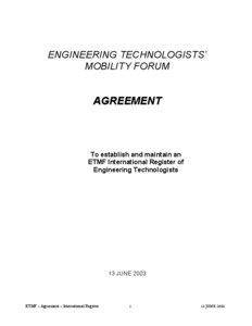 Microsoft Word - 1 ETMF Coordinating Com Agreement[removed]Final.doc