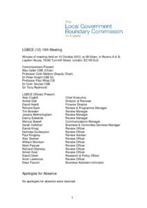 Government / Boundary Committee for England / Local Government Boundary Commission for England / United Kingdom / Local government in England