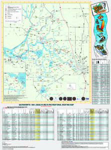 Sacramento-San Joaquin Delta Recreational Boating Map